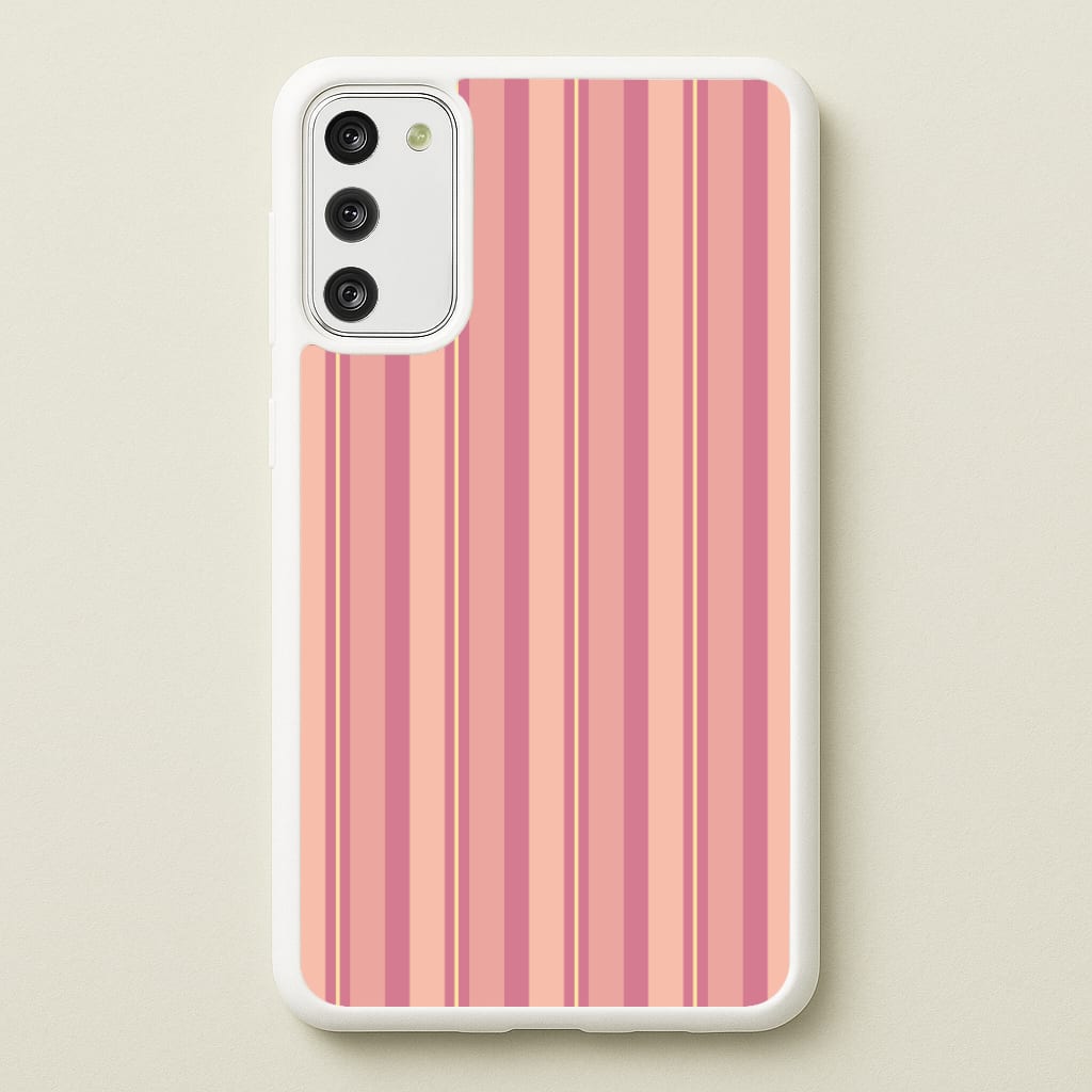Pink And Yellow Stripes - Patterns Phone Case for Galaxy S20