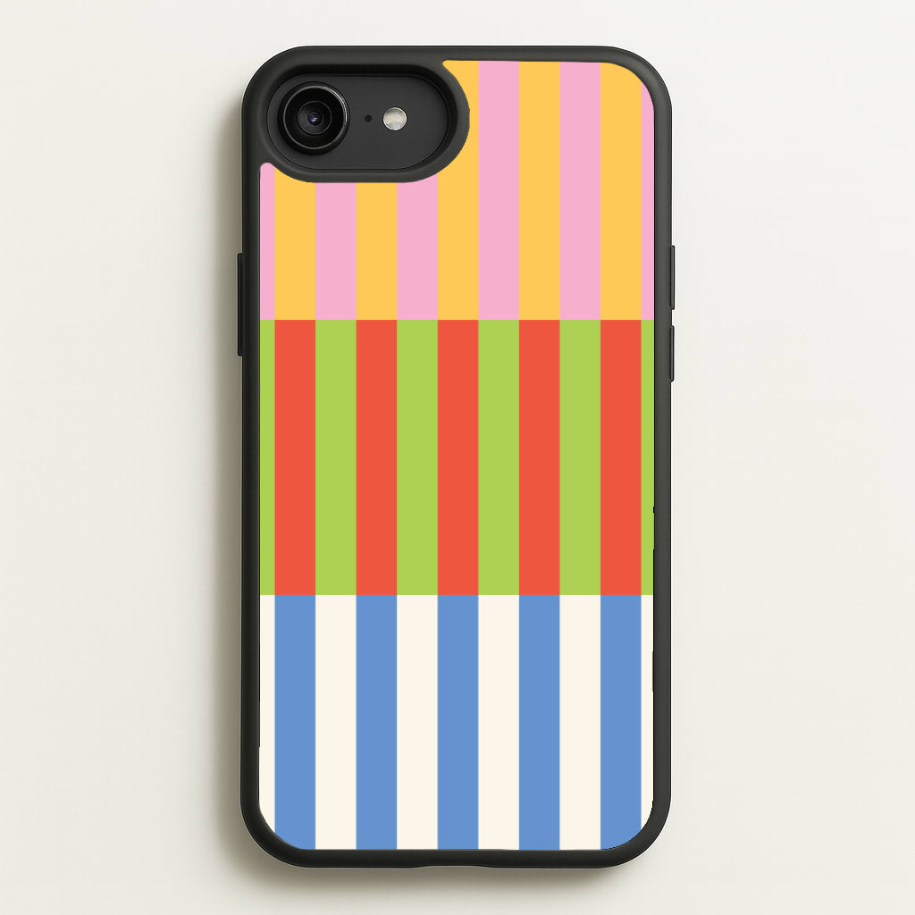 Colourful Stripes Pattern - Patterns Phone Case for iPhone 6 Plus / 7 Plus / 8 Plus