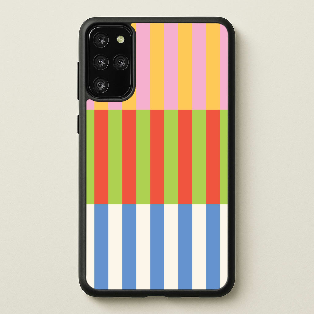 Colourful Stripes Pattern - Patterns Phone Case for Galaxy S20 Plus