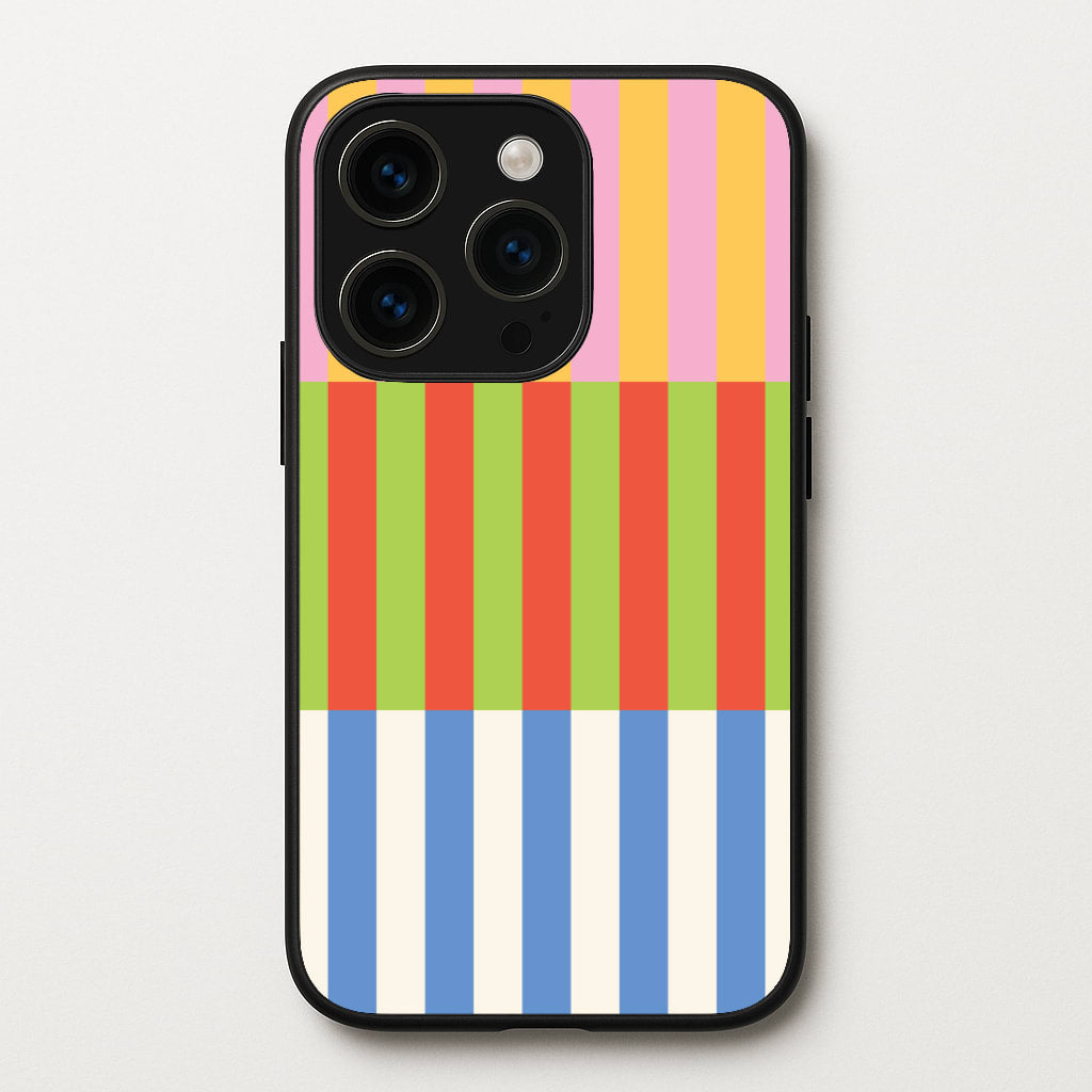 Colourful Stripes Pattern - Patterns Phone Case for iPhone 15 Pro