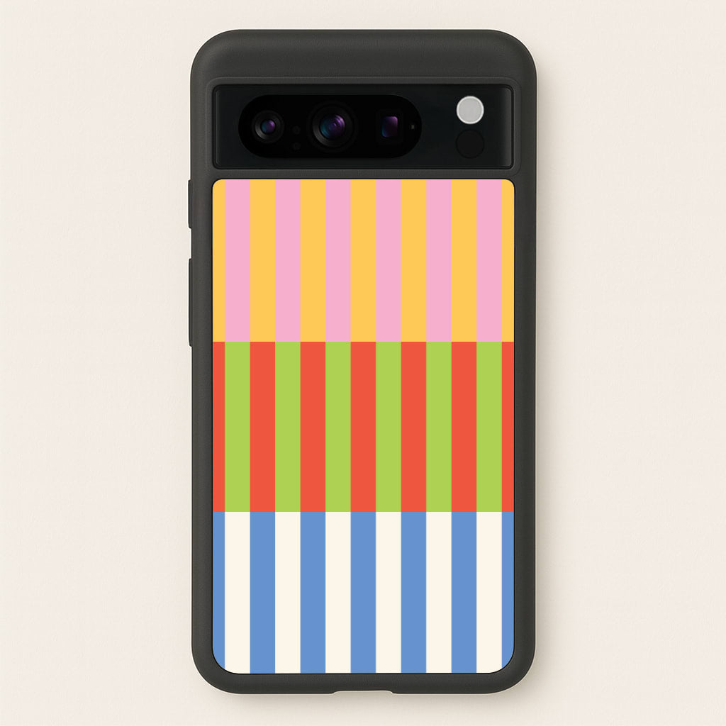 Colourful Stripes Pattern - Patterns Phone Case for Google Pixel 8 Pro