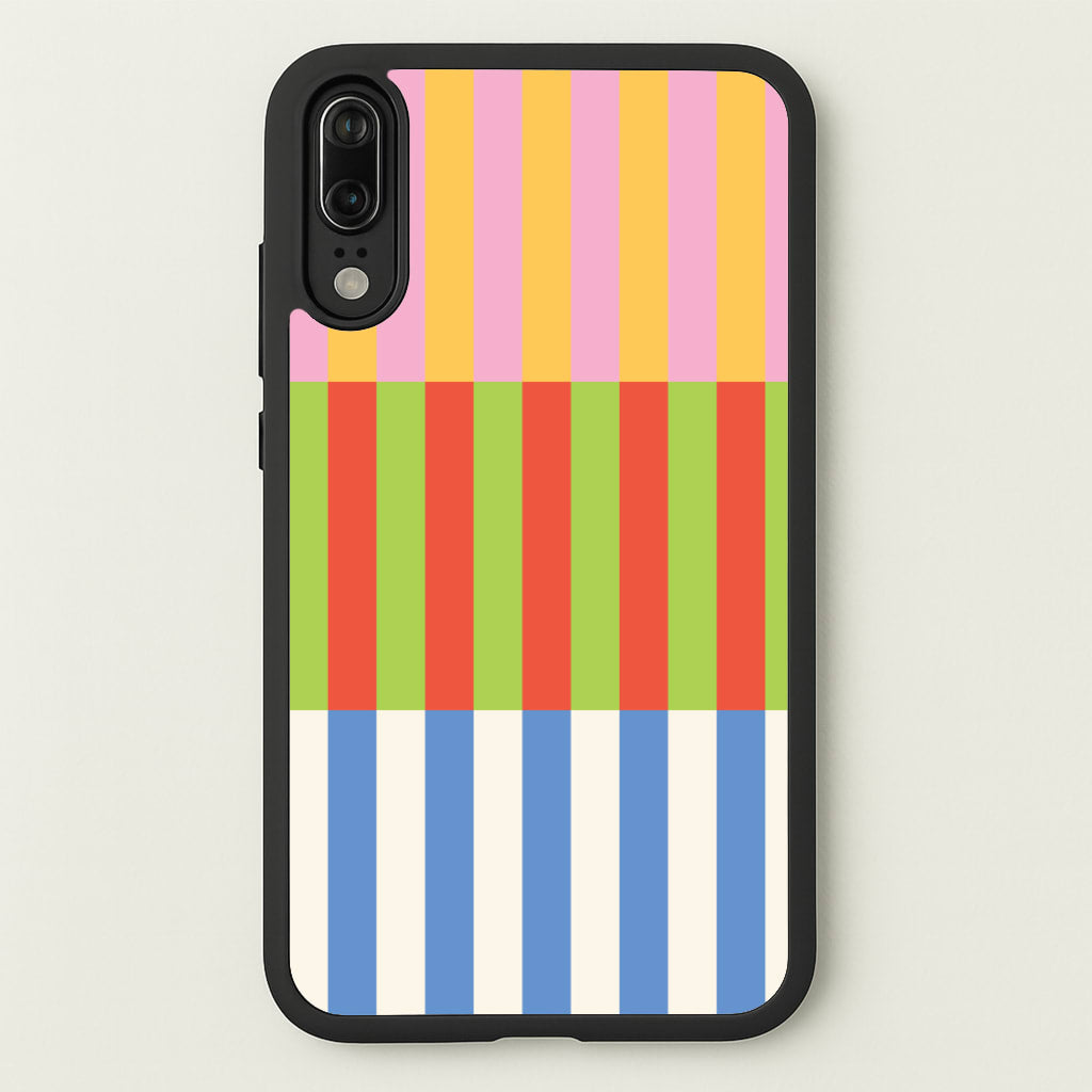 Colourful Stripes Pattern - Patterns Phone Case for Huawei P20