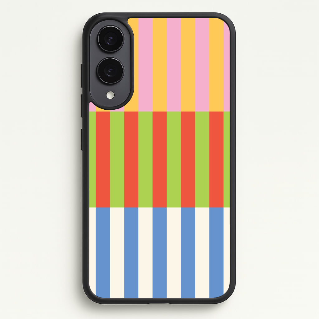 Colourful Stripes Pattern - Patterns Phone Case for Galaxy S25 Edge