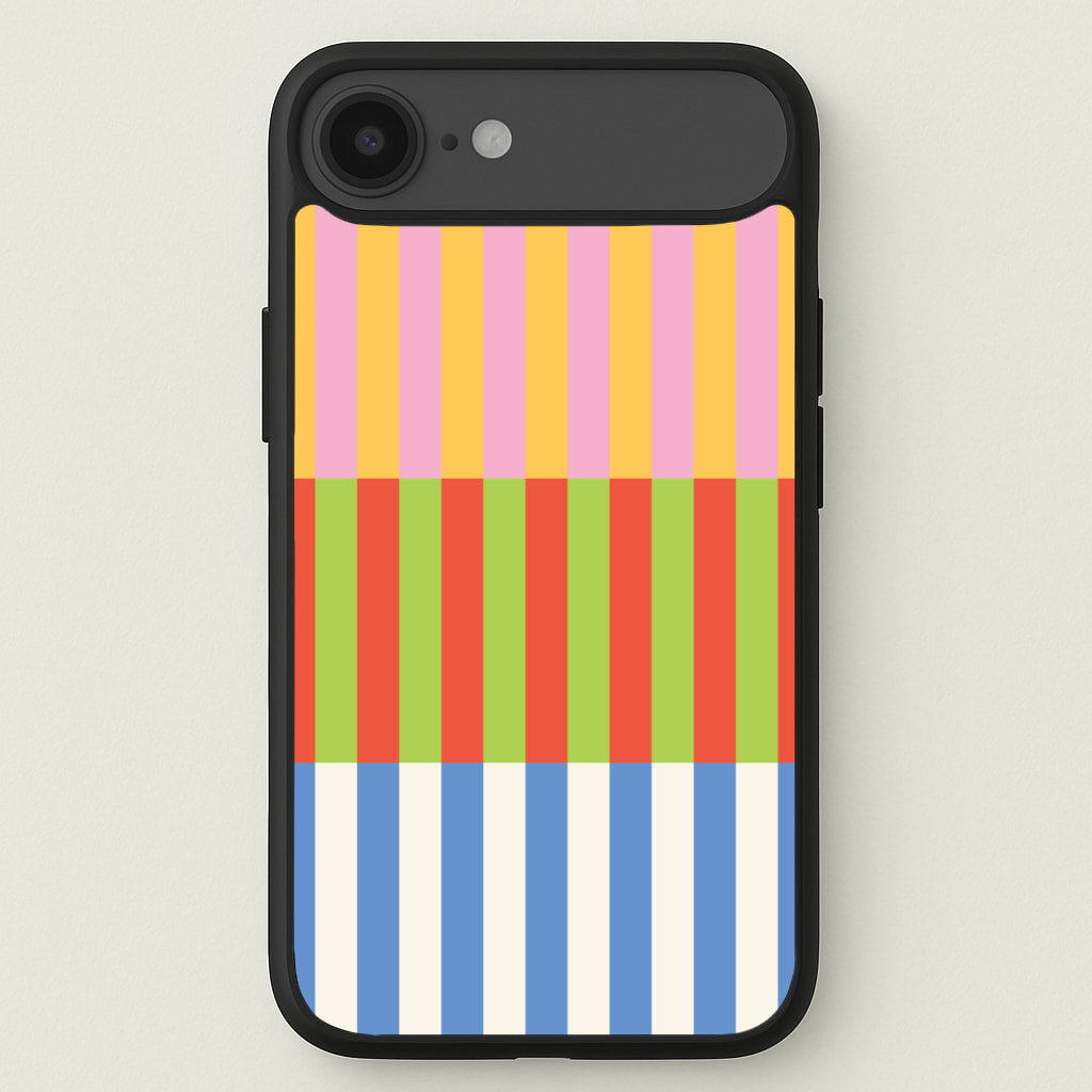 Colourful Stripes Pattern Phone Case for iPhone 17 Air