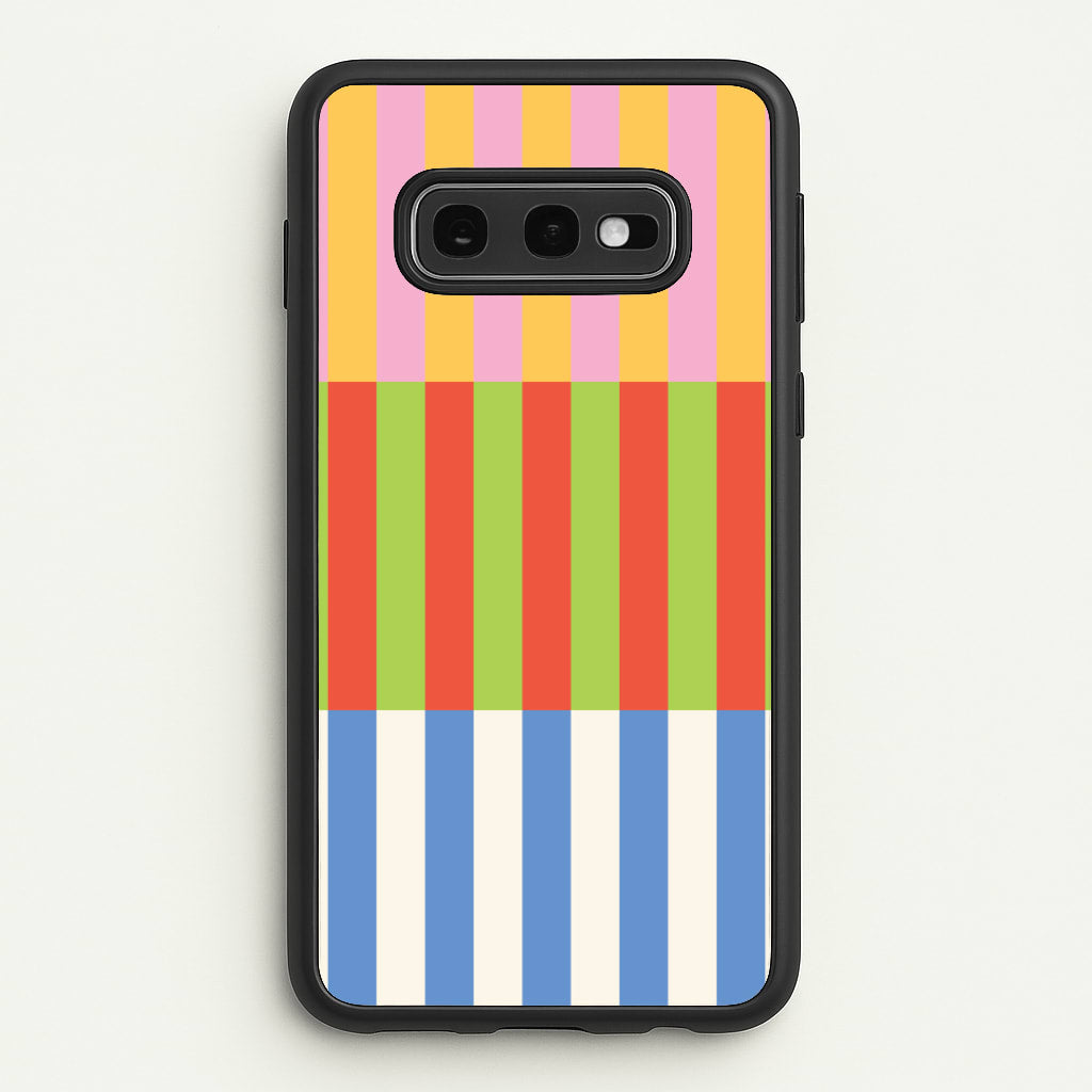 Colourful Stripes Pattern - Patterns Phone Case for Galaxy S10e