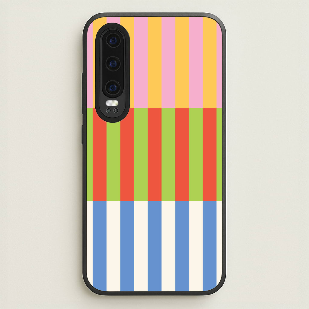 Colourful Stripes Pattern - Patterns Phone Case for Huawei P30