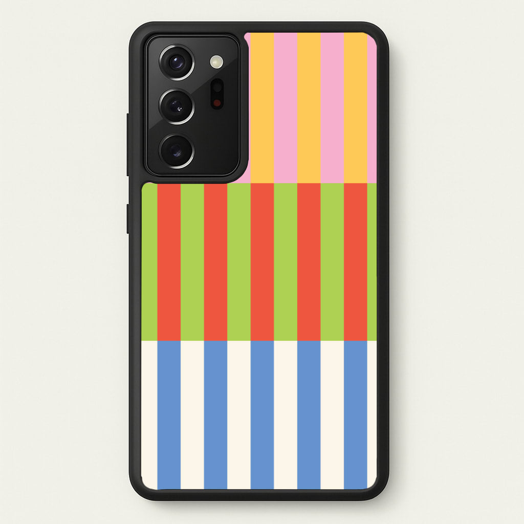 Colourful Stripes Pattern - Patterns Phone Case for Galaxy Note 20 Ultra