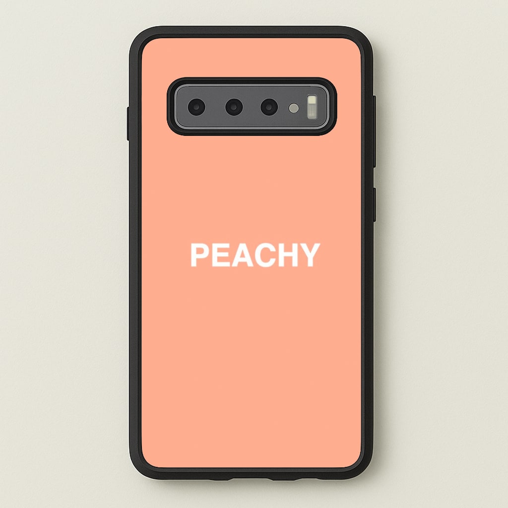 Peachy - Phone Case for Galaxy S10