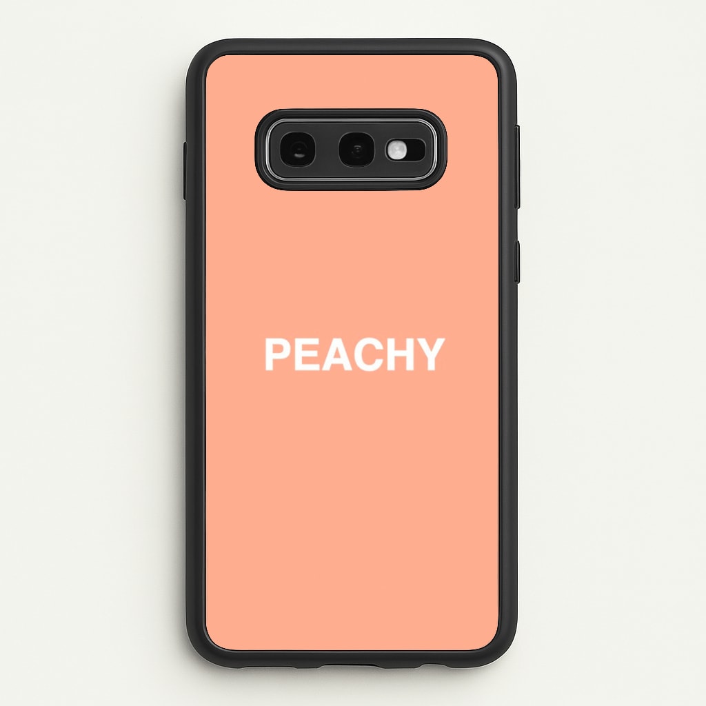 Peachy - Phone Case for Galaxy S10e