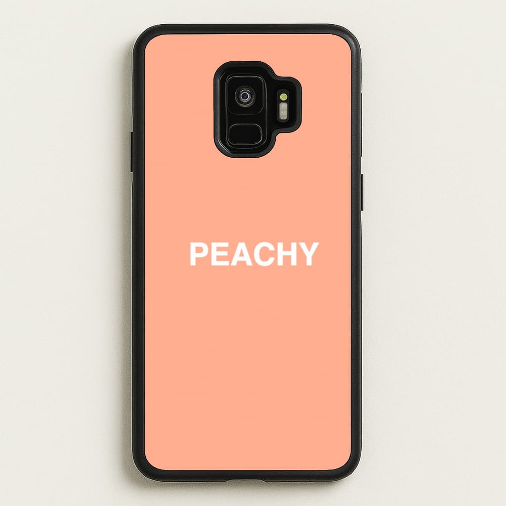Peachy - Phone Case for Galaxy S9