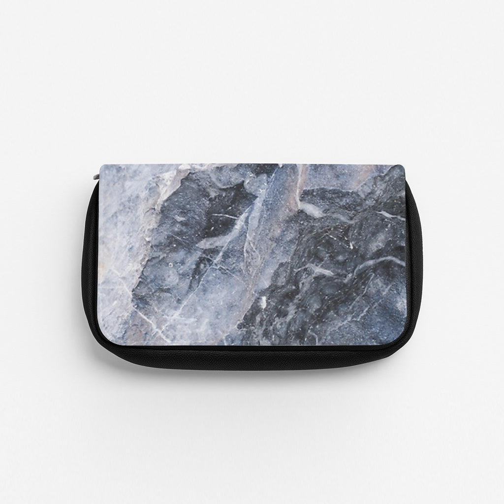 Grey and White Marble Pencil Case