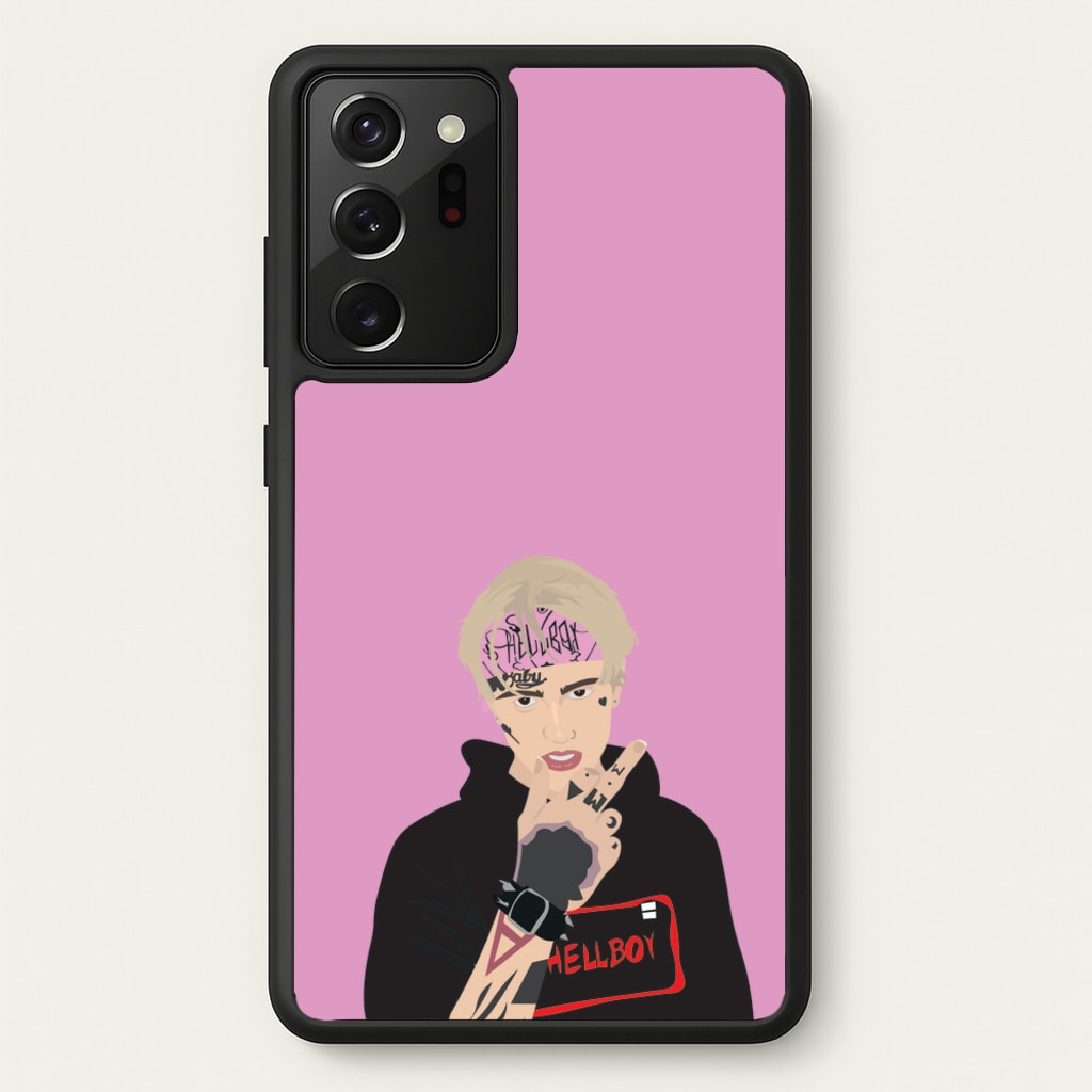 Pink Bandana - Peep - Lil Peep Phone Case for Galaxy Note 20 Ultra
