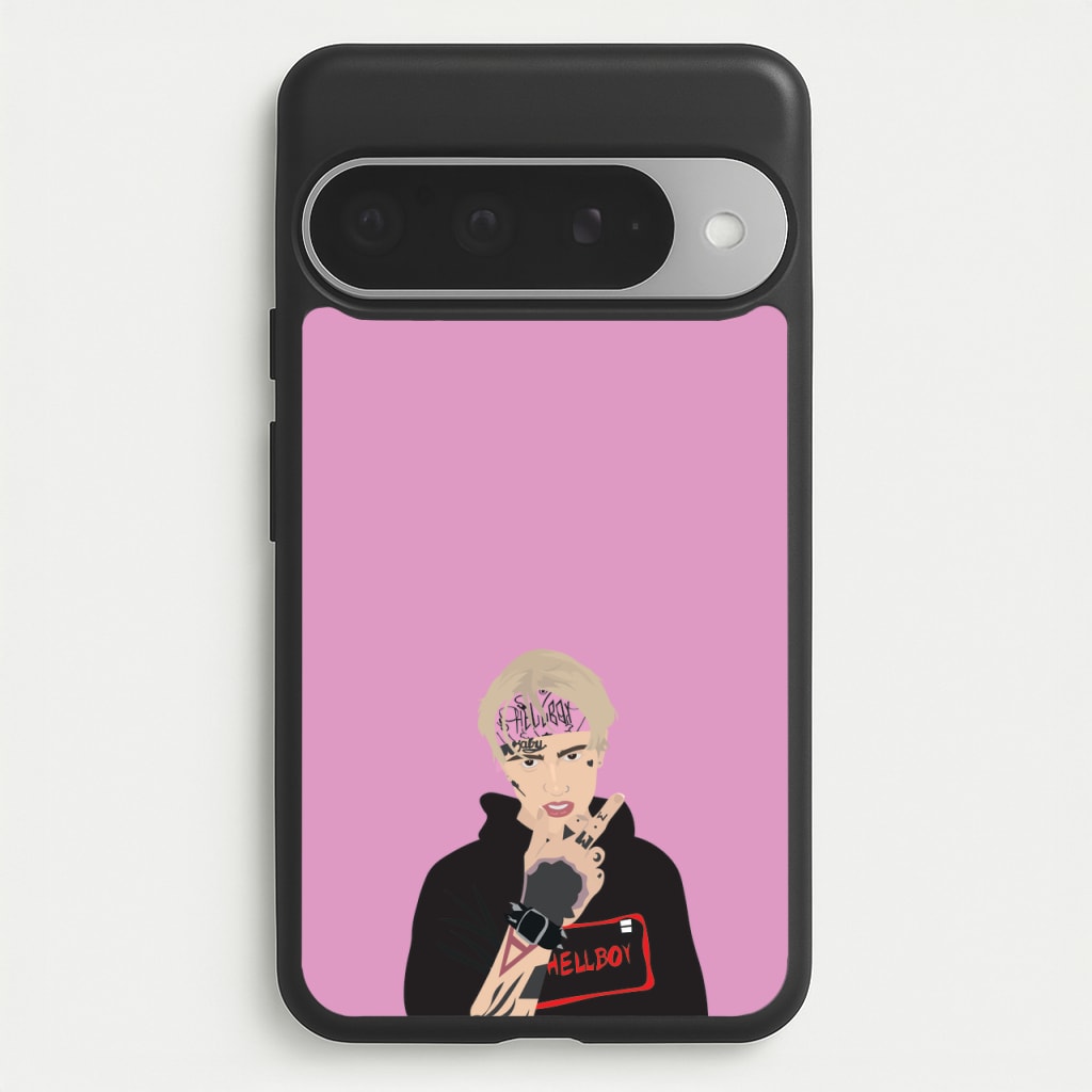 Pink Bandana - Peep Phone Case for Google Pixel 10 Pro XL