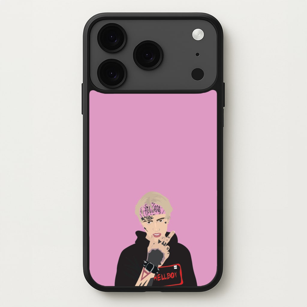 Pink Bandana - Peep Phone Case for iPhone 17 Pro Max