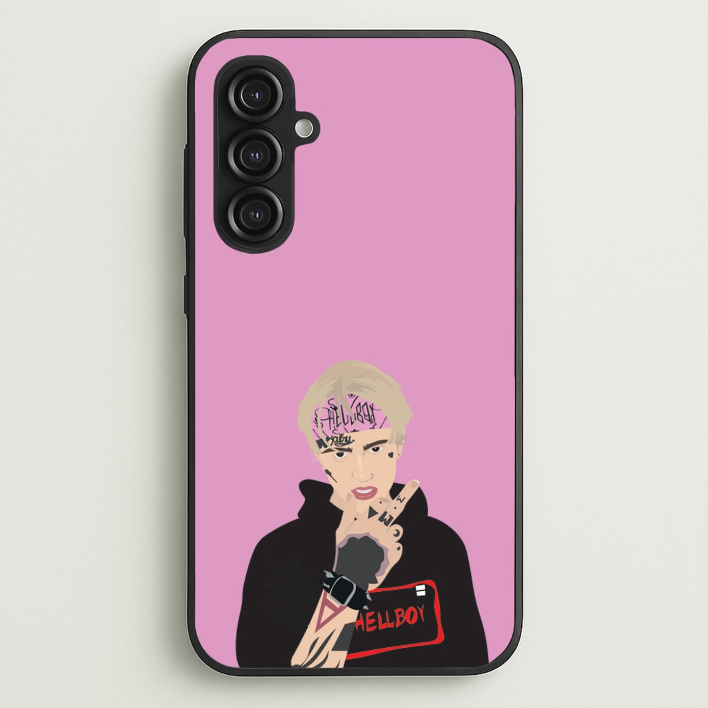 Pink Bandana - Peep - Lil Peep Phone Case for Galaxy S23FE