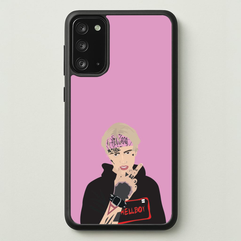 Pink Bandana - Peep - Lil Peep Phone Case for Galaxy Note 20