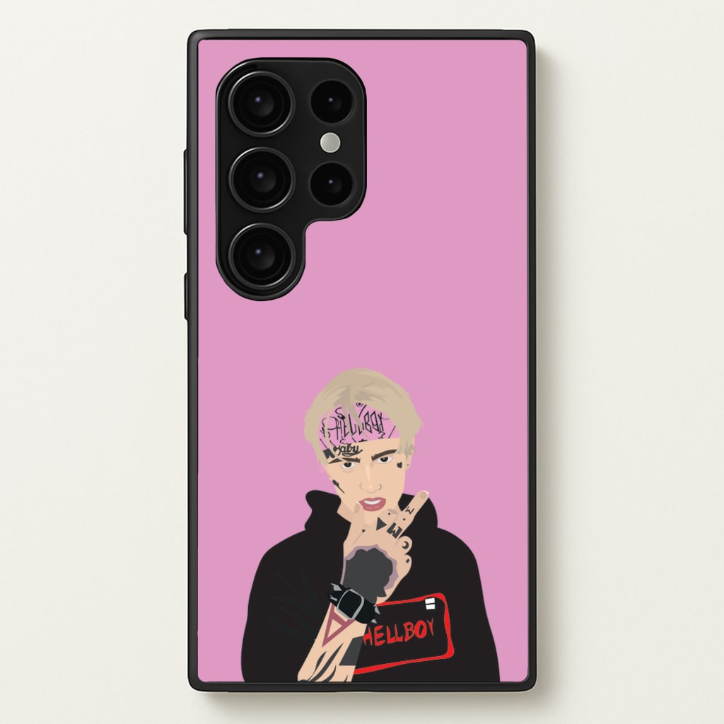 Pink Bandana - Peep - Lil Peep Phone Case for Galaxy S24 Ultra