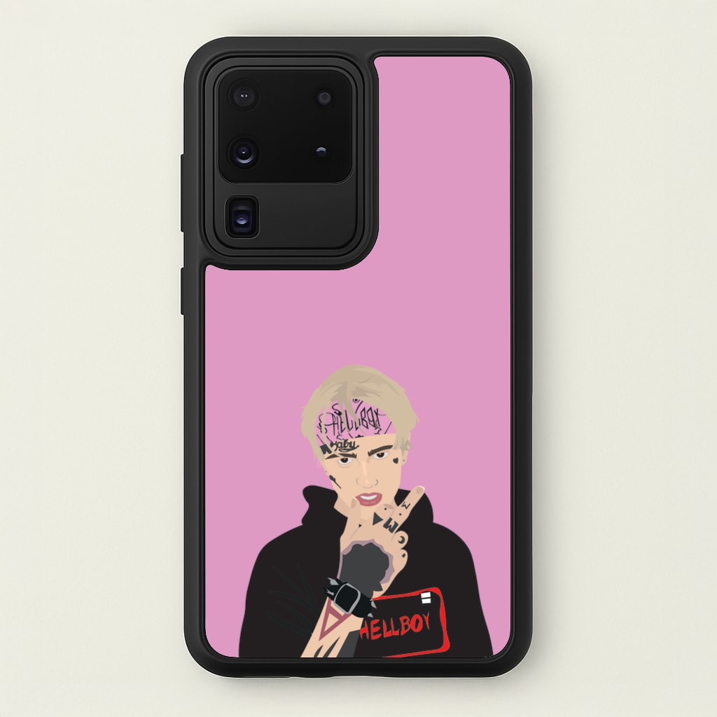 Pink Bandana - Peep - Lil Peep Phone Case for Galaxy S20 Ultra