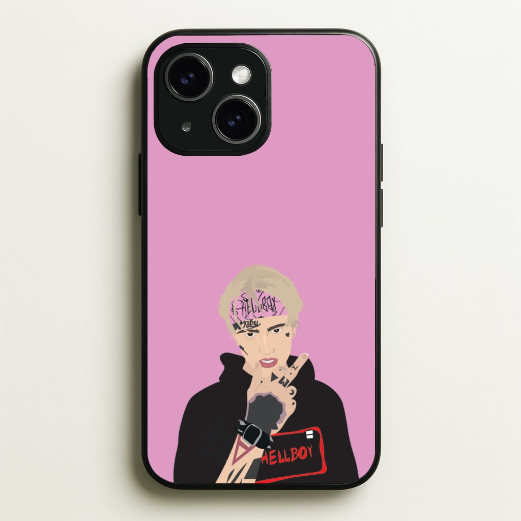 Pink Bandana - Peep - Lil Peep Phone Case for iPhone 14