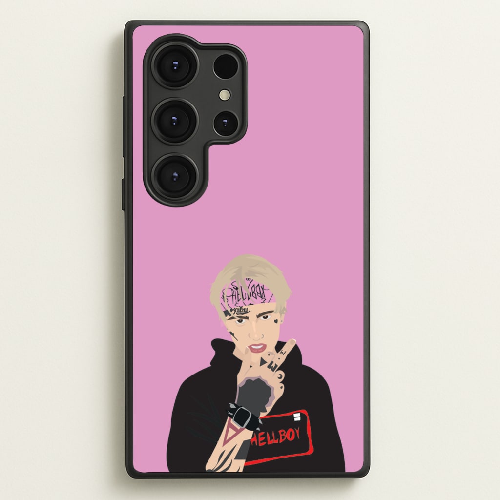 Pink Bandana - Peep - Lil Peep Phone Case for Galaxy S25 Ultra