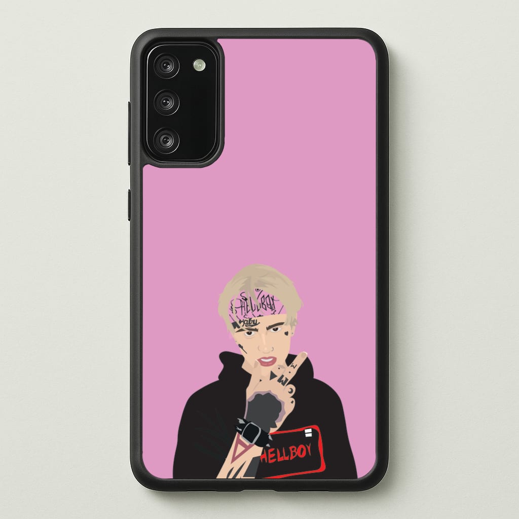Pink Bandana - Peep - Lil Peep Phone Case for Galaxy A41