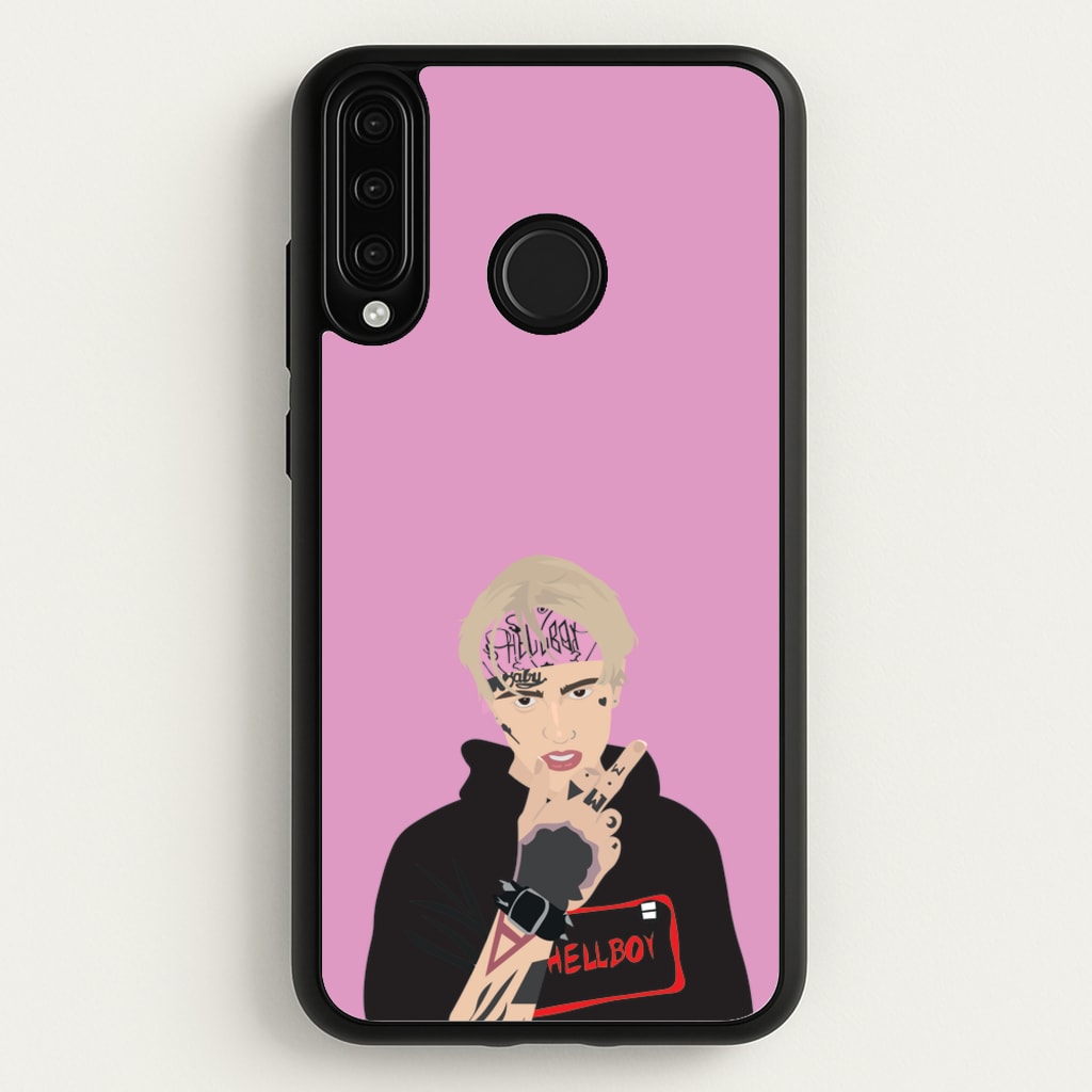 Pink Bandana - Peep - Lil Peep Phone Case for Huawei P30 Lite