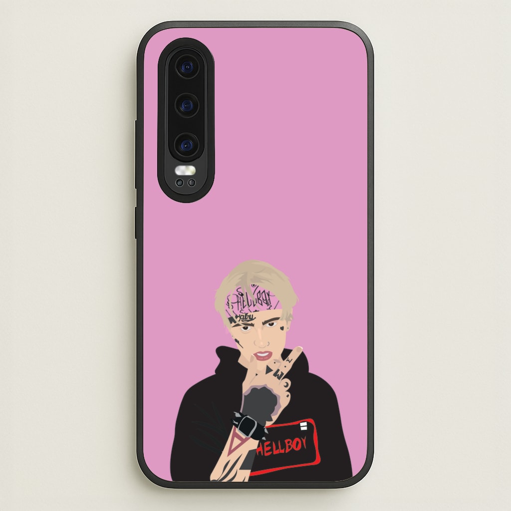 Pink Bandana - Peep - Lil Peep Phone Case for Huawei P30