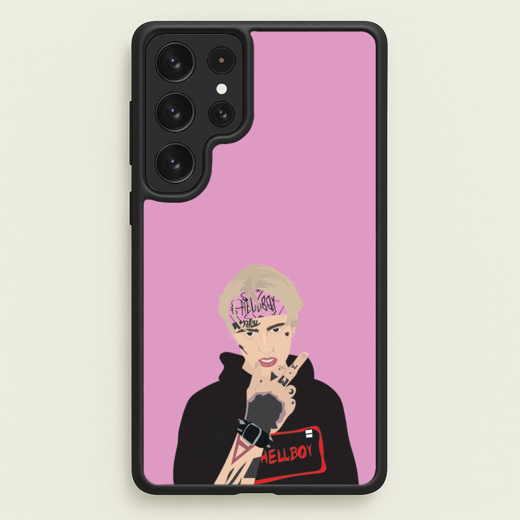 Pink Bandana - Peep - Lil Peep Phone Case for Galaxy S23 Ultra