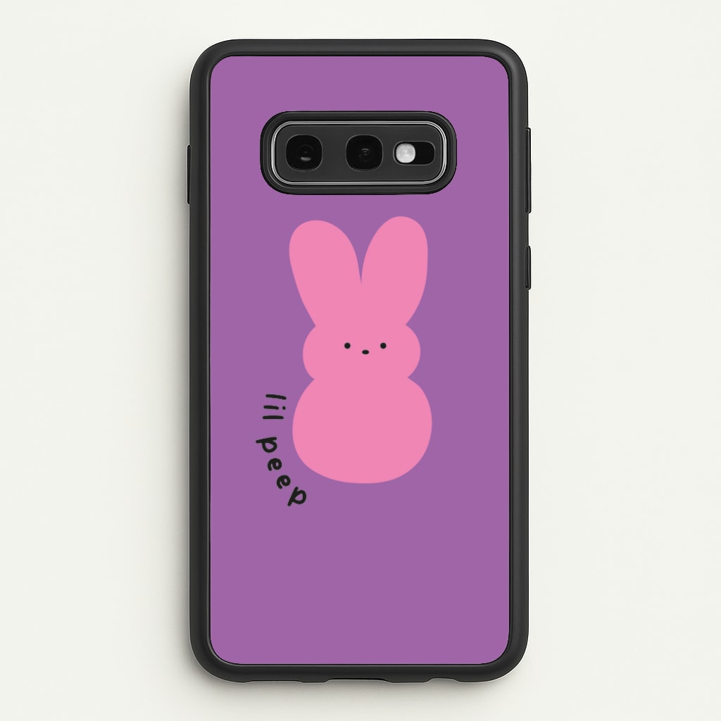 Peep Bunny - Peep - Lil Peep Phone Case for Galaxy S10e