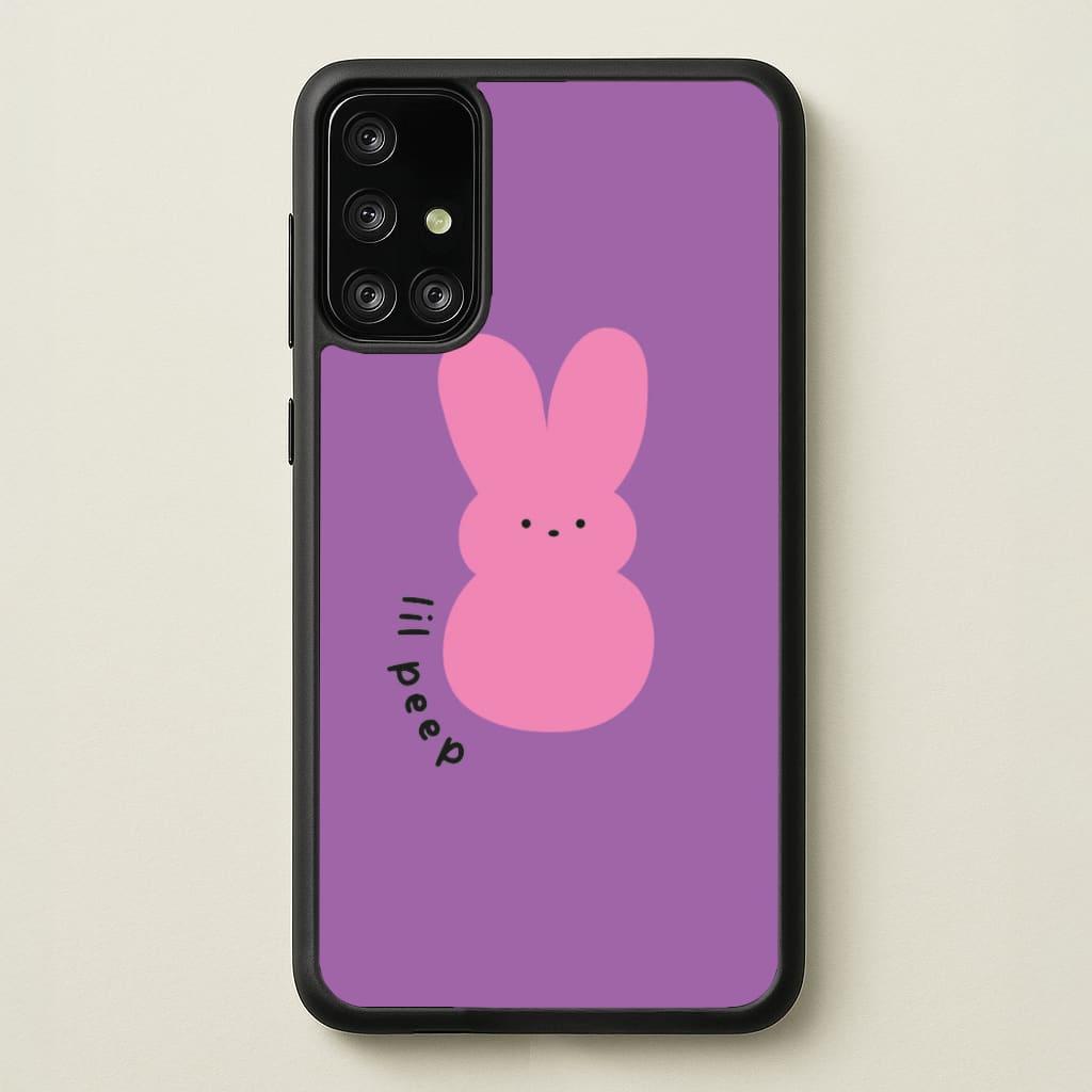Peep Bunny - Peep - Lil Peep Phone Case for Galaxy A71