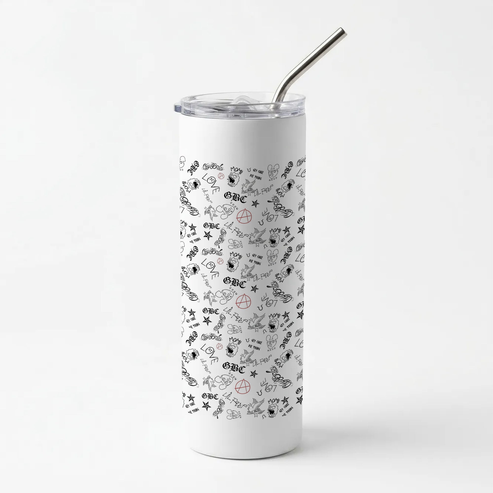 Tattoos - Peep Skinny Tumbler