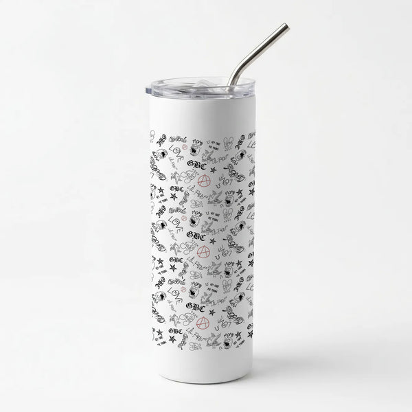 Tattoos - Peep Skinny Tumbler