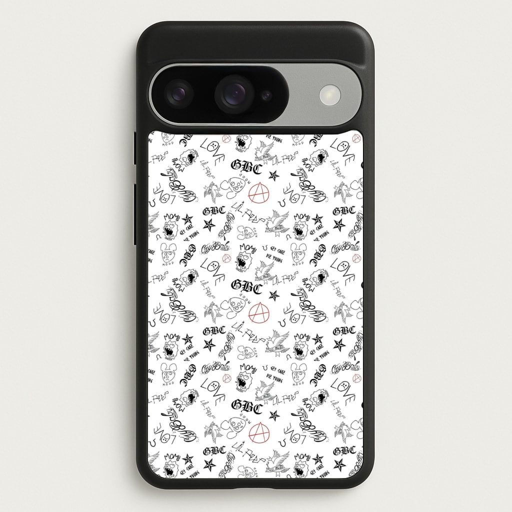 Tattoos - Peep Phone Case for Google Pixel 10 / 10 Pro