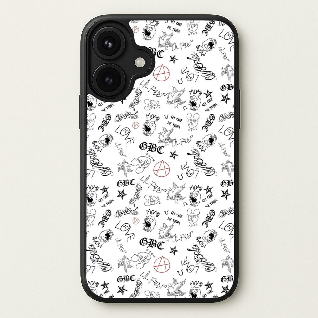 Tattoos - Peep Phone Case for iPhone 17