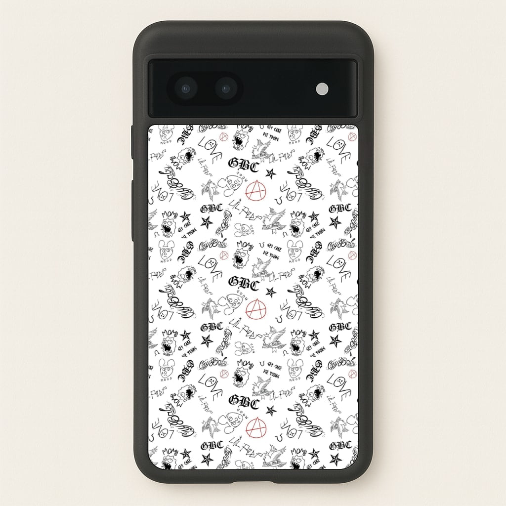 Tattoos - Peep - Lil Peep Phone Case for Google Pixel 7a