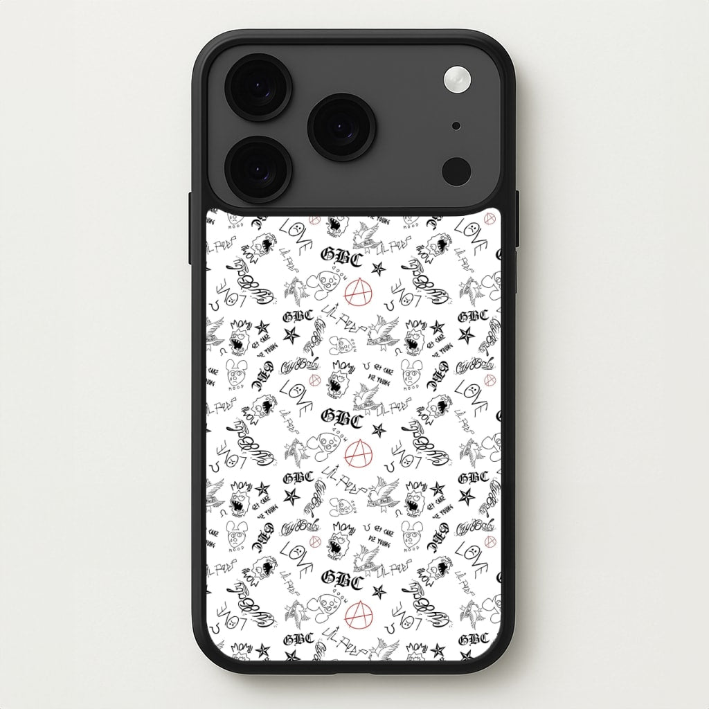 Tattoos - Peep Phone Case for iPhone 17 Pro Max