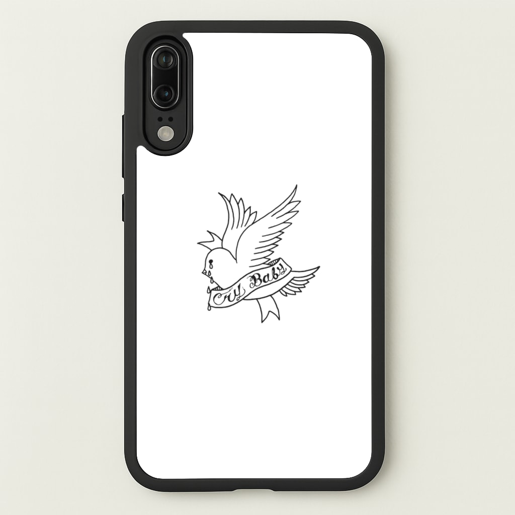 Cry Baby Bird - Peep - Lil Peep Phone Case for Huawei P20
