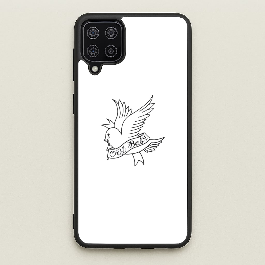 Cry Baby Bird - Peep - Lil Peep Phone Case for Galaxy A12