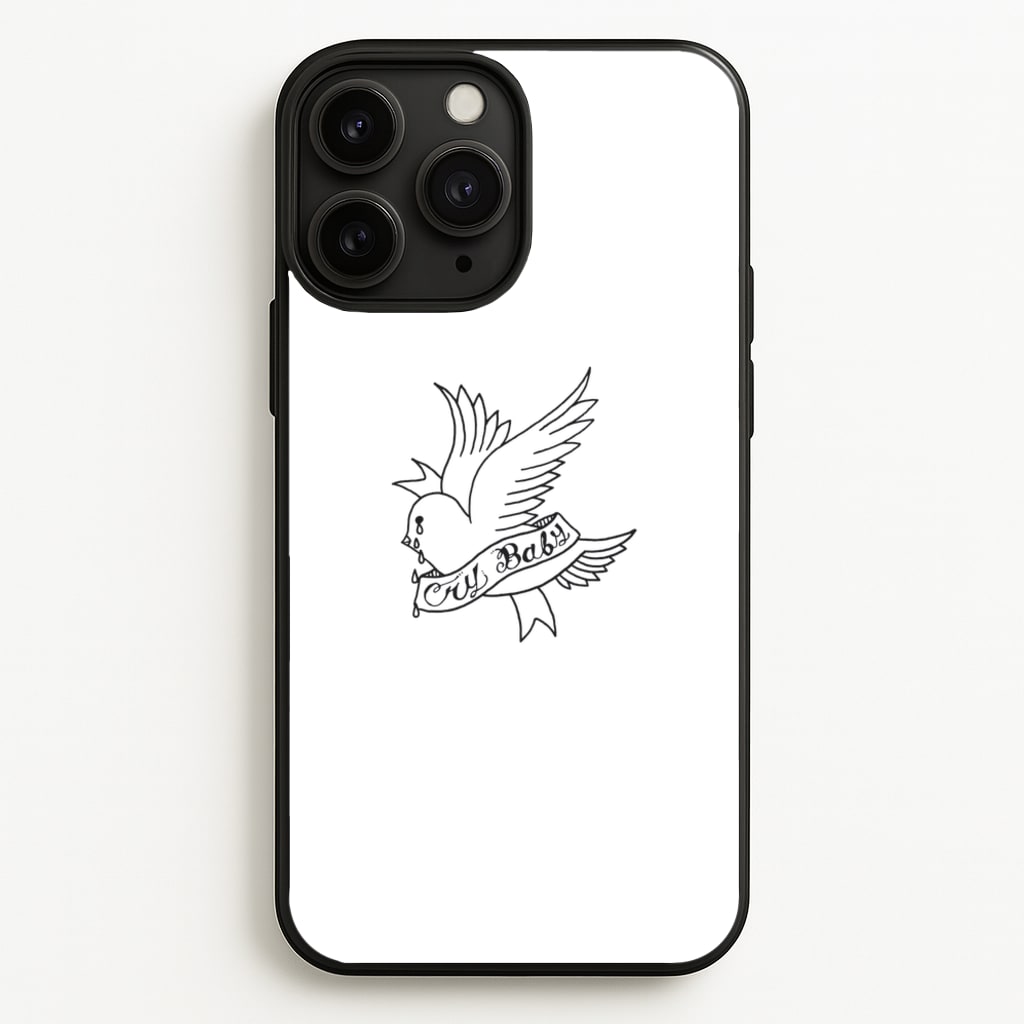 Cry Baby Bird - Peep - Lil Peep Phone Case for iPhone 11 Pro