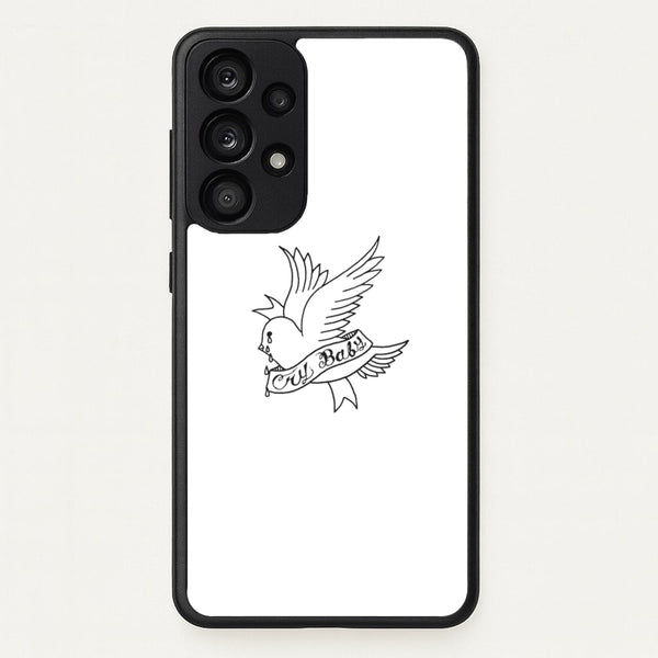 Cry Baby Bird - Peep - Lil Peep Phone Case for Galaxy A33