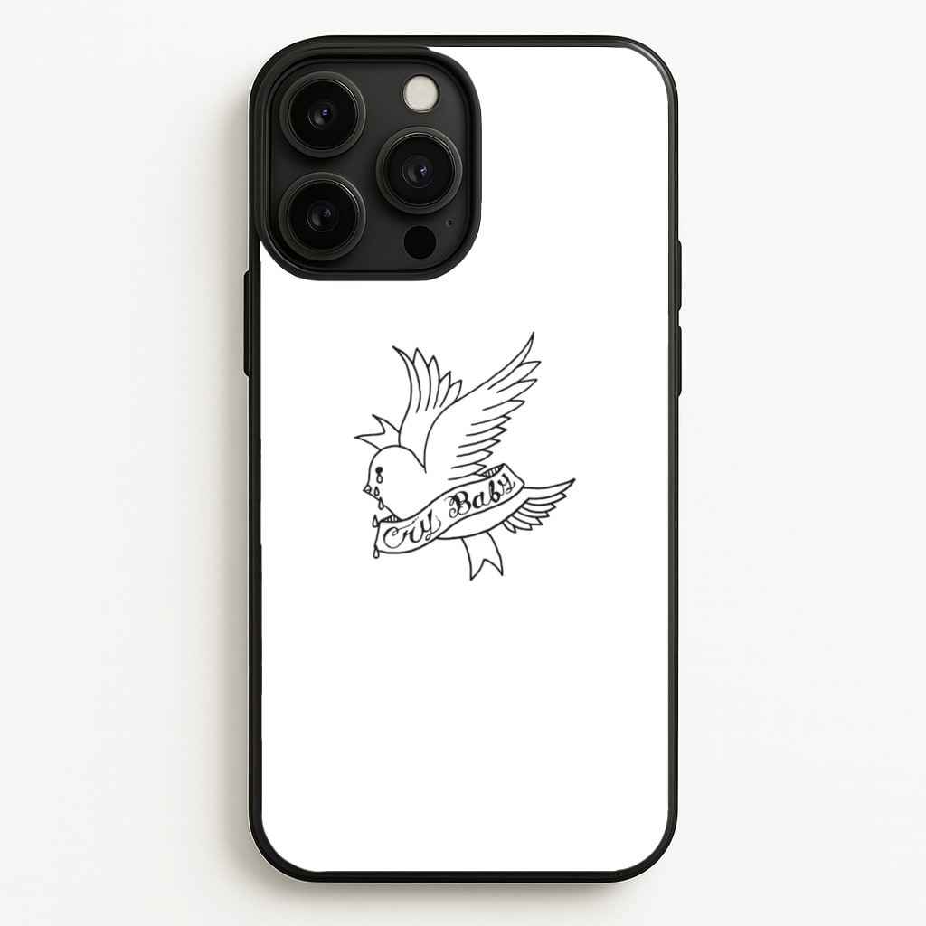 Cry Baby Bird - Peep - Lil Peep Phone Case for iPhone 13 Pro Max