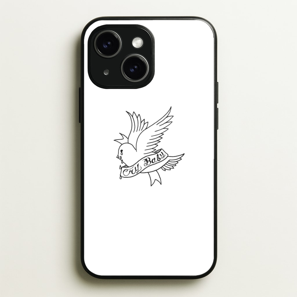 Cry Baby Bird - Peep - Lil Peep Phone Case for iPhone 15 Plus