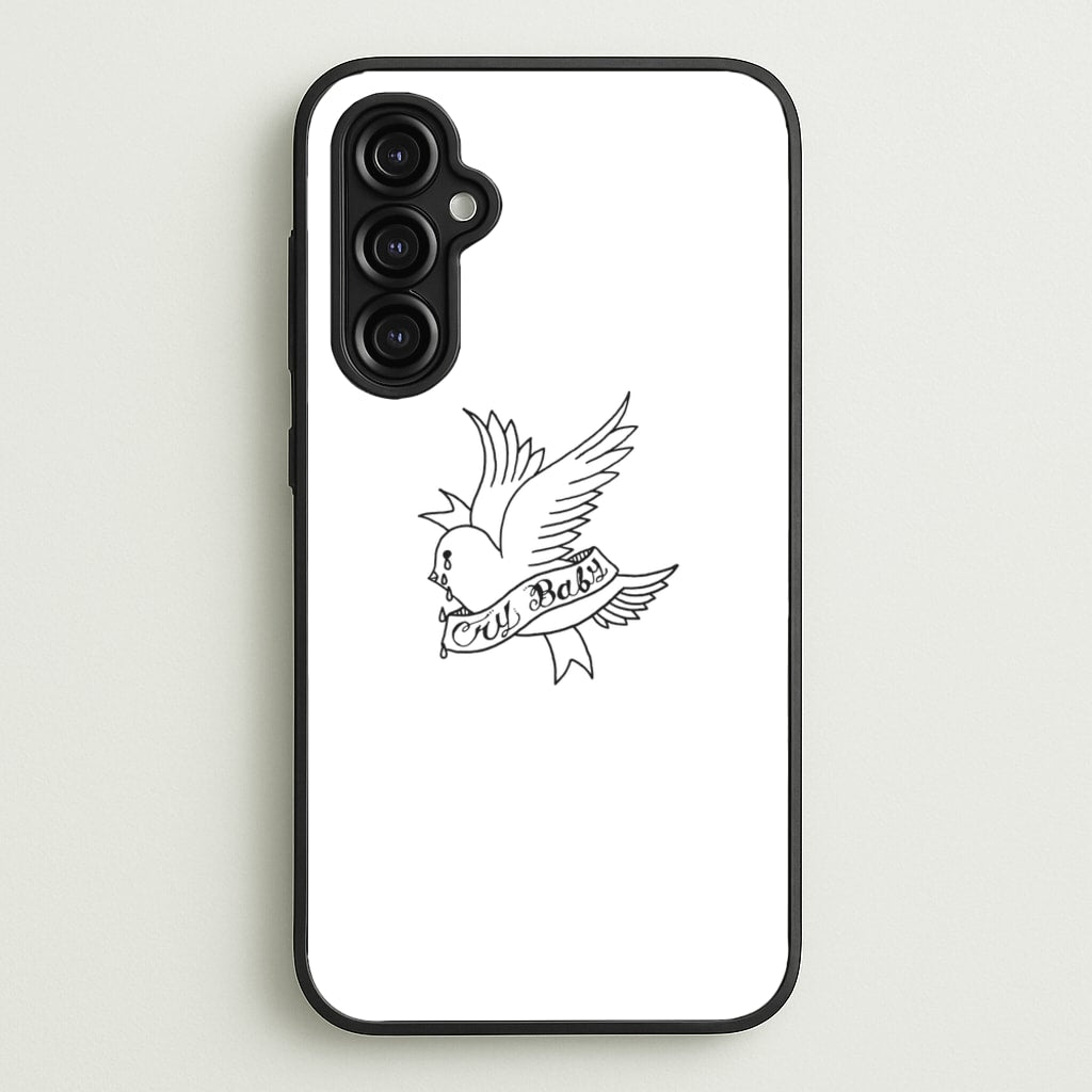 Cry Baby Bird - Peep - Lil Peep Phone Case for Galaxy A14