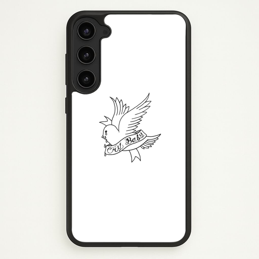 Cry Baby Bird - Peep - Lil Peep Phone Case for Galaxy S23 Plus