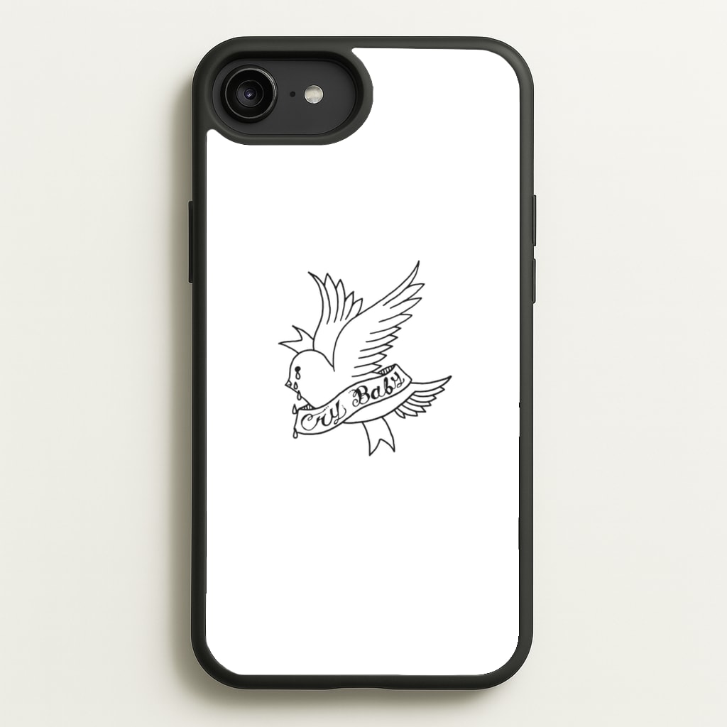 Cry Baby Bird - Peep - Lil Peep Phone Case for iPhone 6 Plus / 7 Plus / 8 Plus