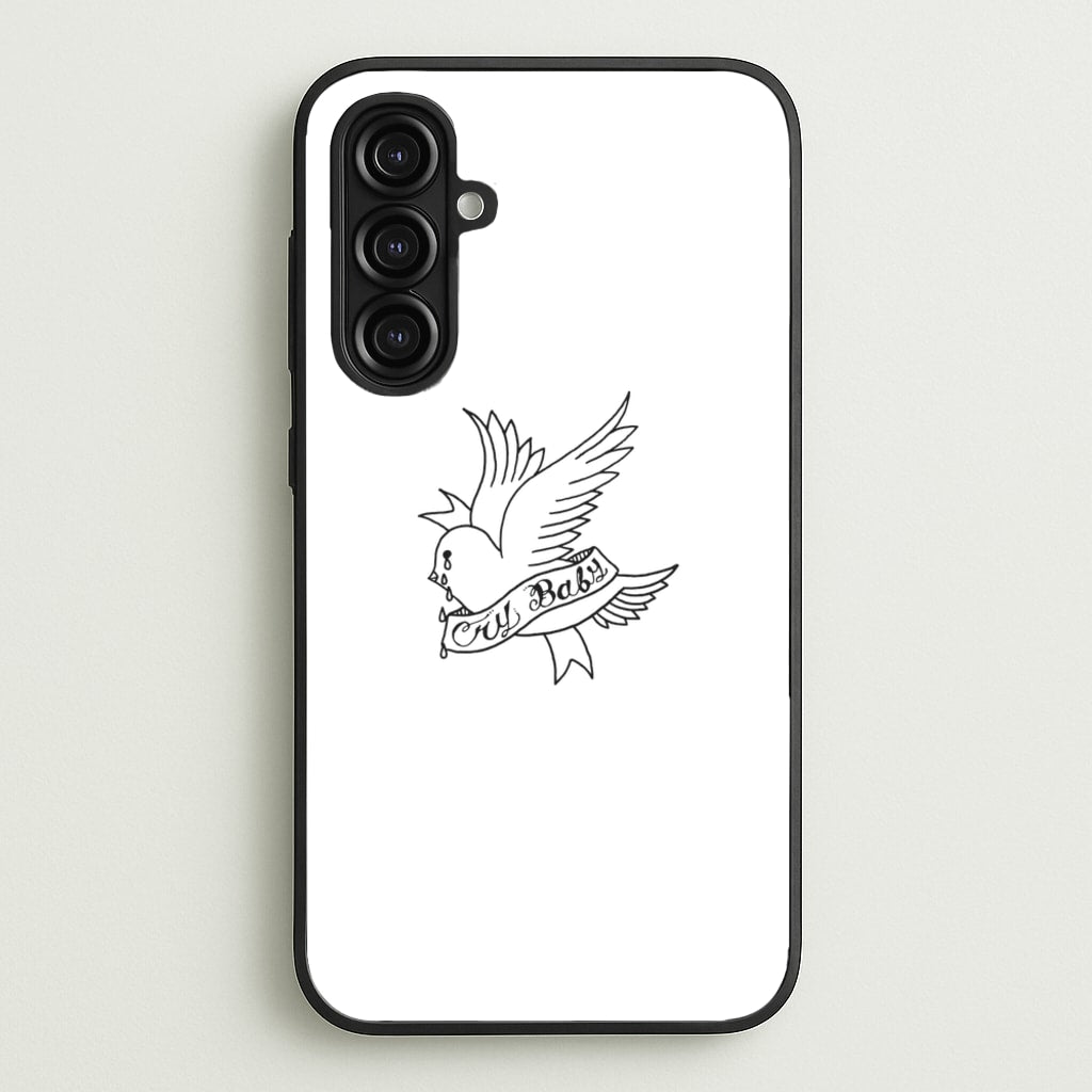 Cry Baby Bird - Peep - Lil Peep Phone Case for Galaxy A16