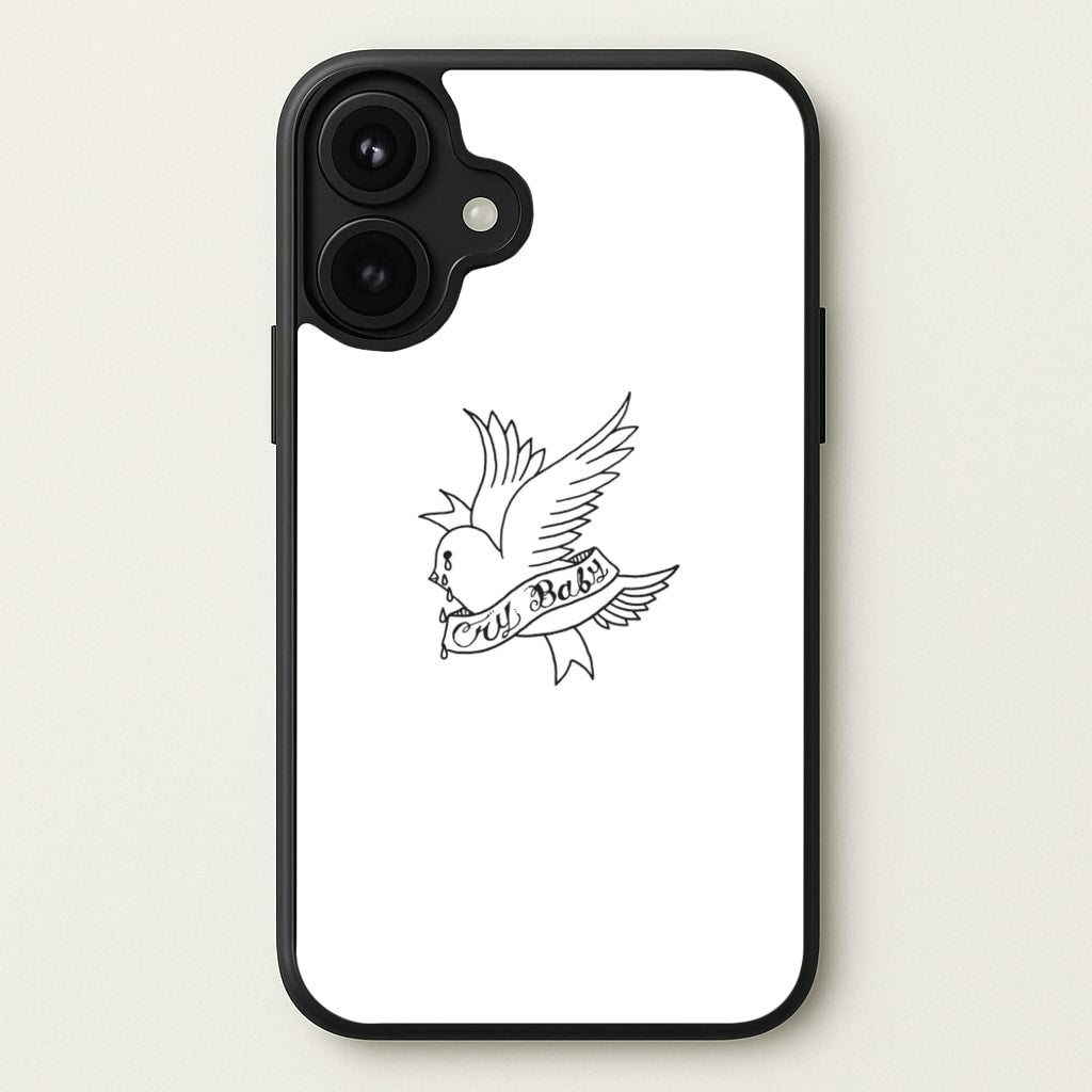 Cry Baby Bird - Peep Phone Case for iPhone 17