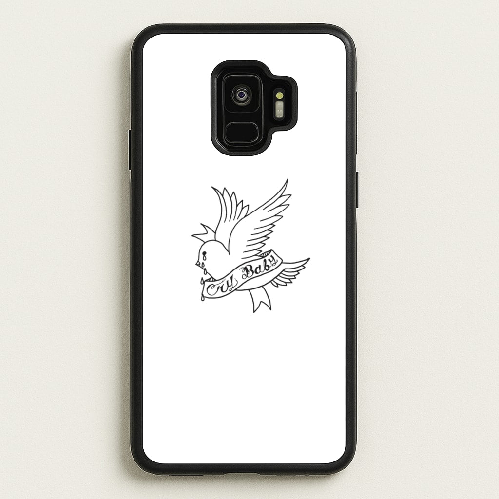 Cry Baby Bird - Peep - Lil Peep Phone Case for Galaxy S9