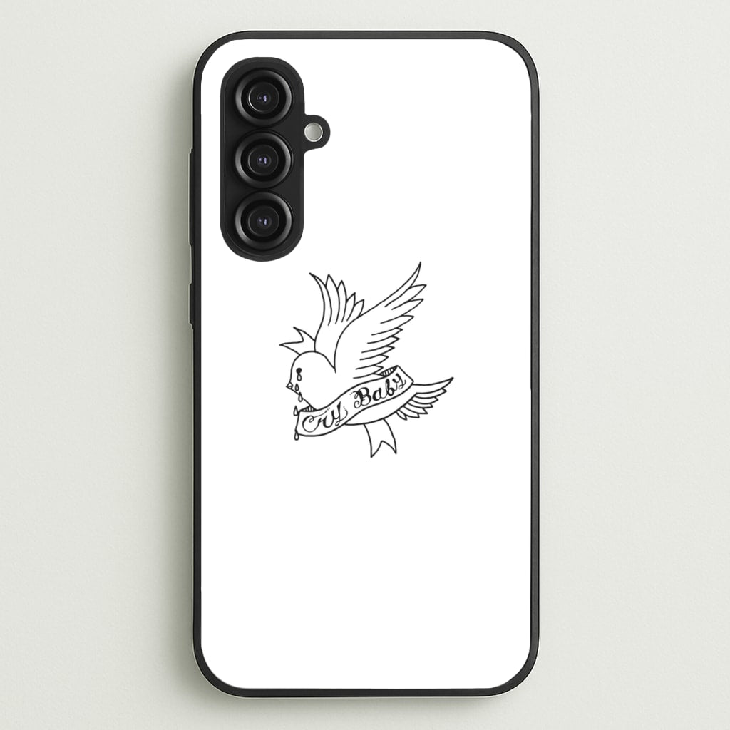 Cry Baby Bird - Peep - Lil Peep Phone Case for Galaxy S23FE