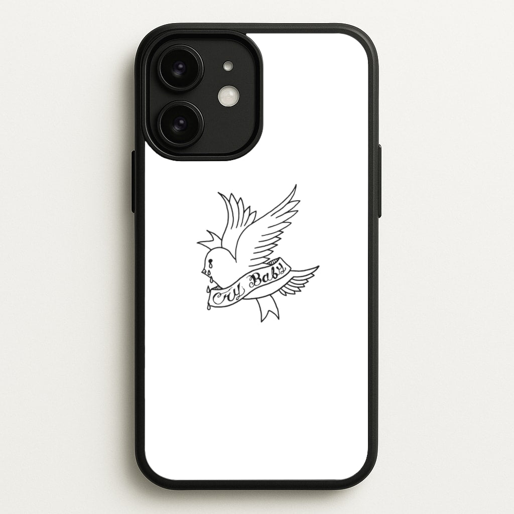 Cry Baby Bird - Peep - Lil Peep Phone Case for iPhone 11